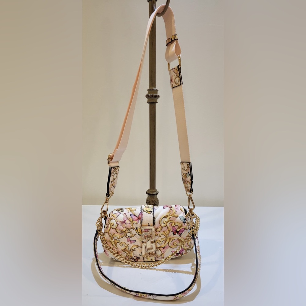 ALDO Butterfly vegan leather 3 way strap bag